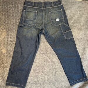 Levi's Signature Carpenter‎ Jeans Men's 38x32 Blue Denim Workwear Utility Heavy